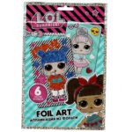 Аппликация из фольги L.O.L. SURPRISE! LF0001 "Kawaii Queen & Crystal Queen"